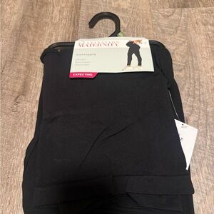 Destination Maternity Black Core Leggings